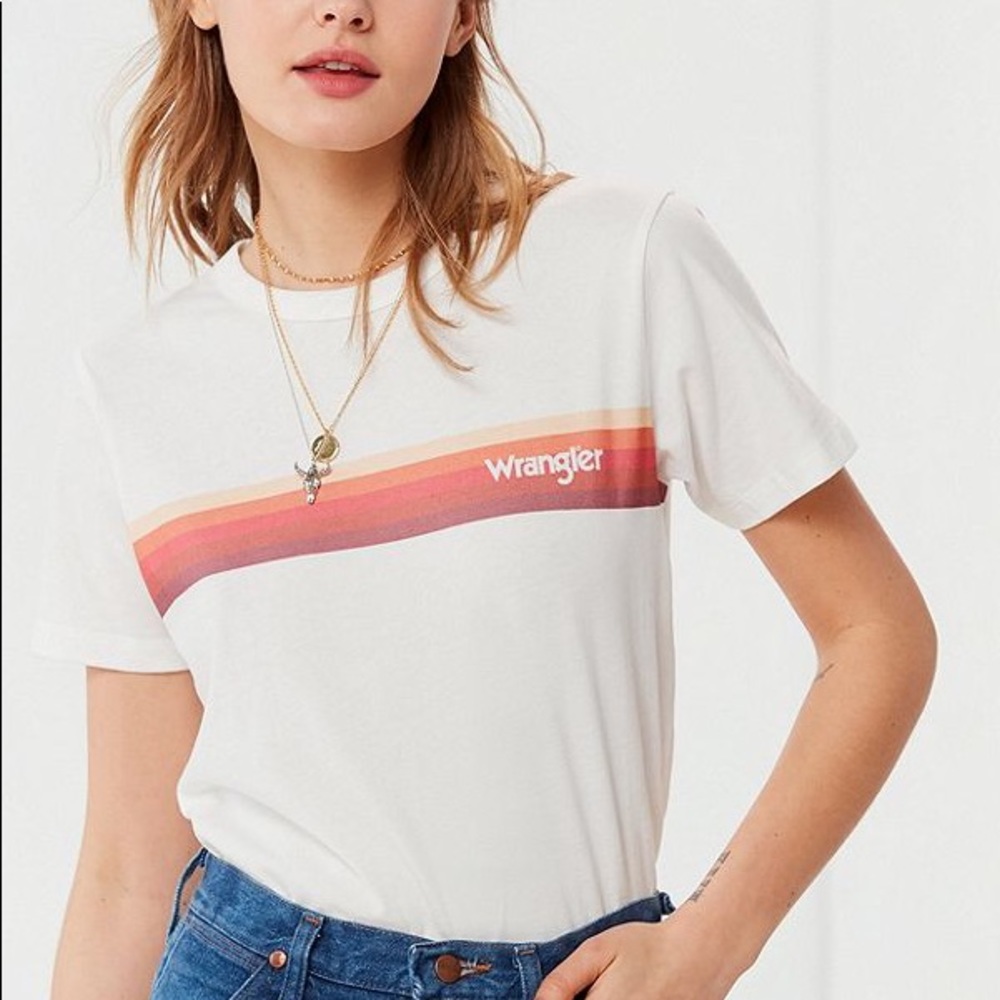 UO sunset wrangler tee